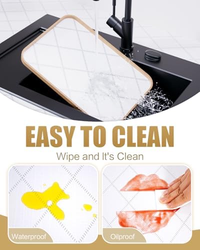 Drawer and Shelf Liners for Kitchen Cabinets Non-Adhesive 12in x 20FT