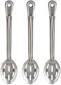 Perforated Stainless Steel Spoon - Serving Slotted Spoons for