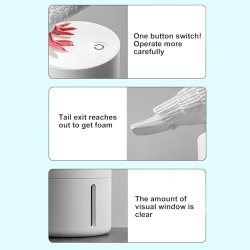 Pigeon Shape Automatic Soap Dispenser, Touchless Foaming Hand Soap