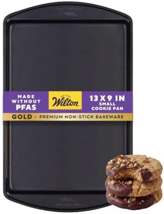 Wilton Gold Non-Stick Small Baking Sheet, Made Without PFAS