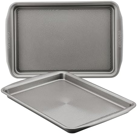 Circulon Bakeware Nonstick Cookie Pan Set, Cookie Sheets for Baking