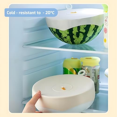 Stretchy Silicone Container Lids, 6-Piece