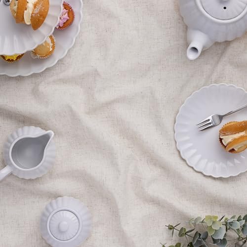 Price & Kensington 0056.818 Milk Jug & Sugar Bowl, Stoneware, White