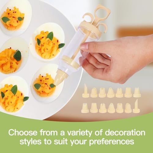 2-Layer Deviled Egg Container with Lid, 36-Piece