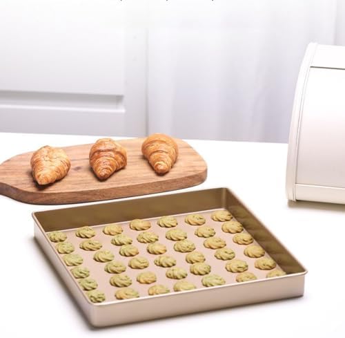 Sheet Pan, Nonstick Cookie Baking Sheet Set Multifunctional Carbon