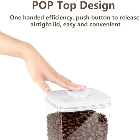 Pop Food Storage Containers Set Large Airtight Food Storage Containers