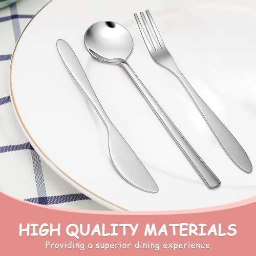 LemonRoad 36 Pcs Stainless Steel Snack Containers Bento Lunch Box for