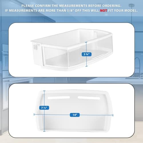 Lifetime Appliance AAP73631503 Door Shelf Bin (Right) Compatible with