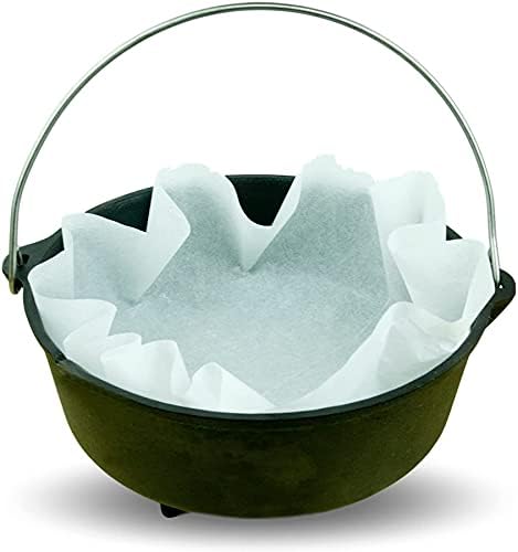 CampLiner Disposable Dutch Oven Liners – 20 Pack Extra-Thick Parchment Paper by CAMPLINER