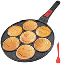 RANX INGST Pancake Pan 7 Holes Induction, Non Stick Mini Crepe Pan