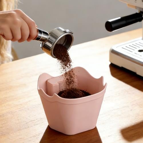 uxcell Coffee Knock Box 4" Plastic Polygonal Knock Box Espresso Coffee