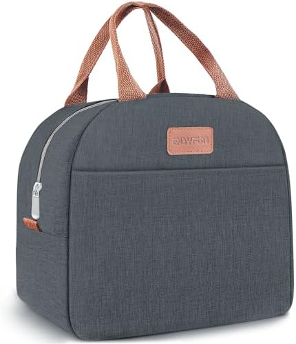 Lunch Bag for Women & Men Adult Insulated Lunch Box, Small Leakproof