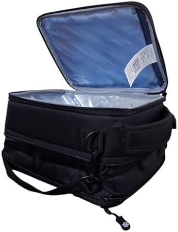 Titan by Arctic Zone Expandable Insulated Lunch Box, Black