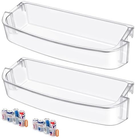 [2 PACK] UPGRADED WPW10451873 Refrigerator Door Bin Replacement