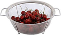 AJIODA Stainless Steel Mesh Colander Strainer Basket, 2.5 Quart Fine