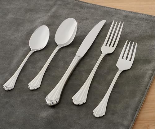 Oneida Marquette Dinner Forks Silverware Set for 4, Flatware