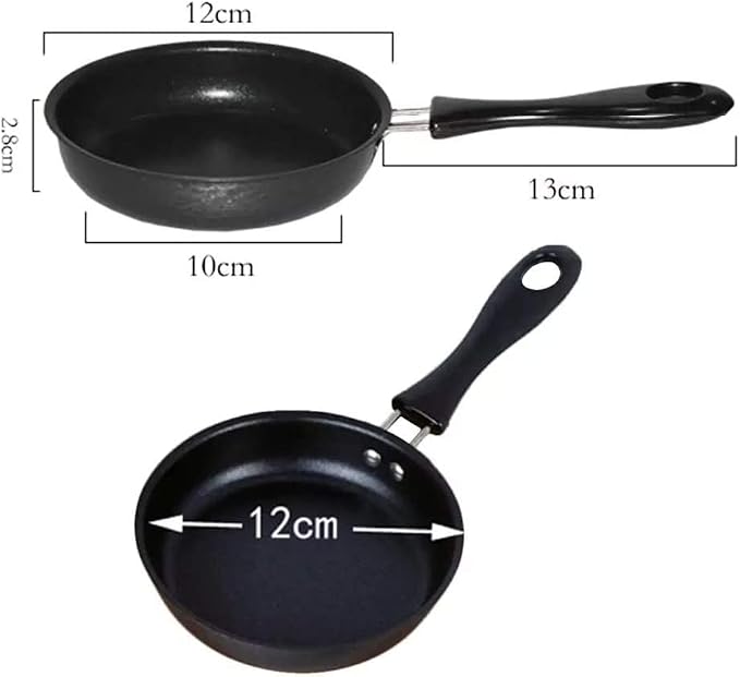 One Egg Frying Pan, Mini Induction Frying Eggs Pan, 4.7" Single Egg Durable - Image 7