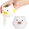 2 Pack Ceramic Egg Separators, Yellow & Pink