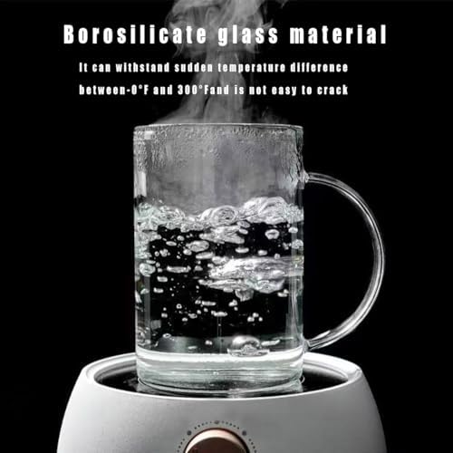 32 oz Glass Tumbler with Handle Lid Straw
