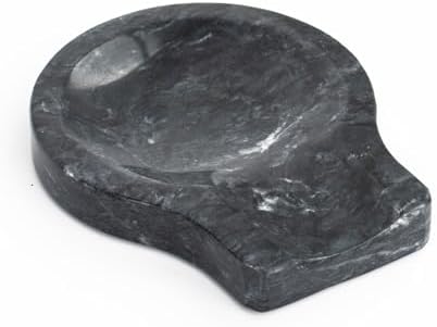 Heat Resistant Spoon Rest for Stove Top, Marble Flat Utensil Rest