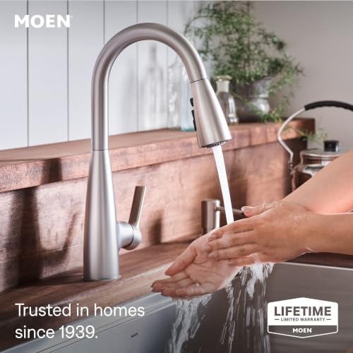 Moen Haelyn Stainless Pull-Down Kitchen Faucet 87627SRS
