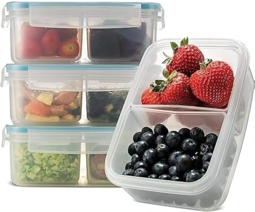 Komax Biokips Lunch Containers Set of 4 - Airtight Food Storage