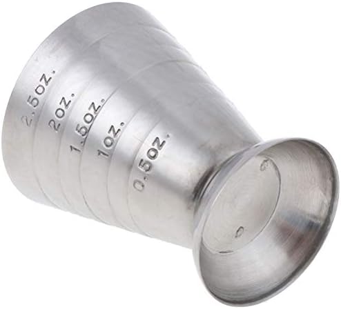 2 Pack Measure Cup,Stainless Steel Bar Cocktail Jigger Shaker