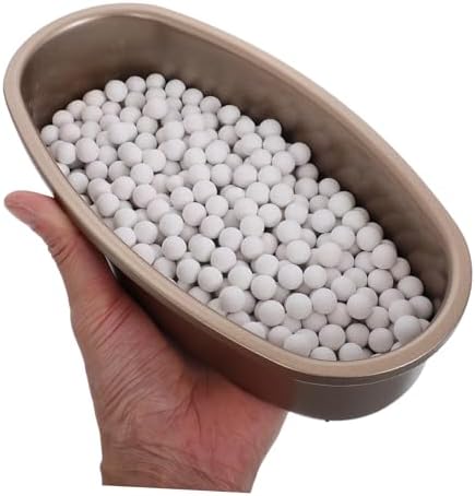 Zerodeko 500g Set Reusable Stoneware Pie Weights for Baking