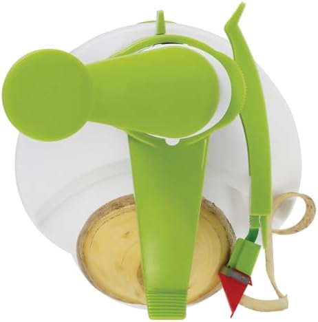 Starfrit Rotato Manual Peeler, 4 Spare Blades, Thumb Knife
