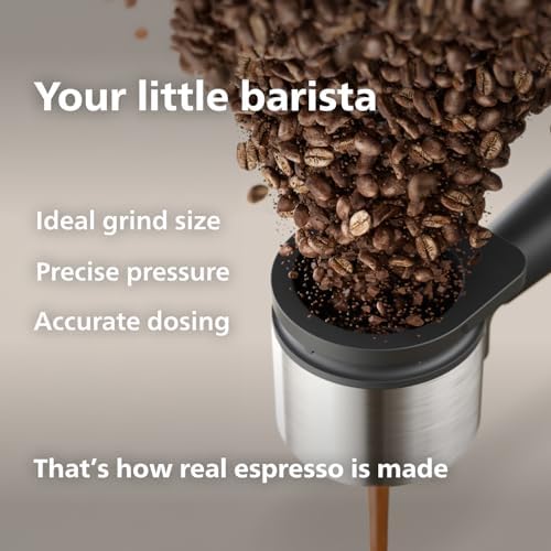 PHILIPS Baristina Espresso Machine, Black