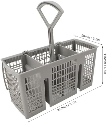 Dishwasher Basket, Plastic Cutlery Utensil Washing Storage Container