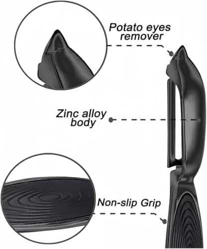 Vegetable Peeler Set – Ultra Sharp Stainless Steel Blades with
