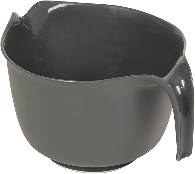 Glad Mixing Bowl with Handle – 3 Quart | Heavy Duty Plastic with Pour Spout and - Image 5
