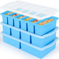 Silicone Freezer Molds with Lid, 1 Cup 2 Cup 1/2 Cup Soup Container