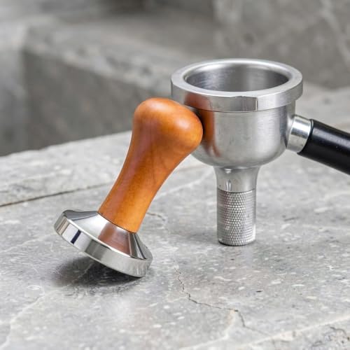 ibasenice Espresso Hand Tamper, 51mm Tamper Coffee Ground Press Tool &