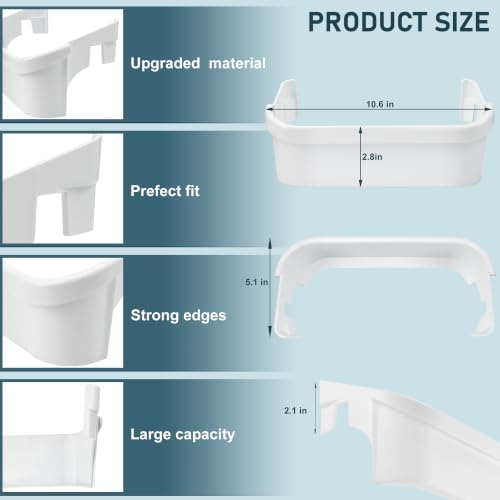 240351601 Door Shelf Fit for Kenmore Frigidare Refrigerator Freezer