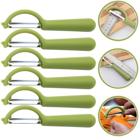6pcs Multi Function Vegetable Peeler Tool Stainless Steel