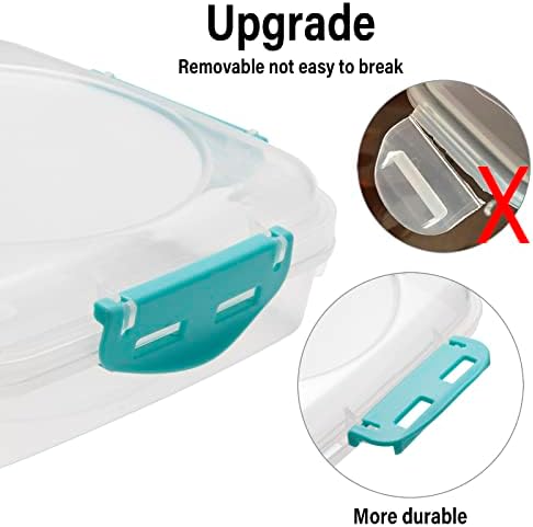 4-Piece Airtight BPA-Free Sandwich Containers