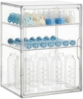 HBlife Baby Bottle Storage Organizer, 3 Tiers, Clear Acrylic