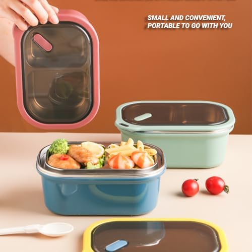 1200ml 2-Layer Hot Food Bento Lunch Box