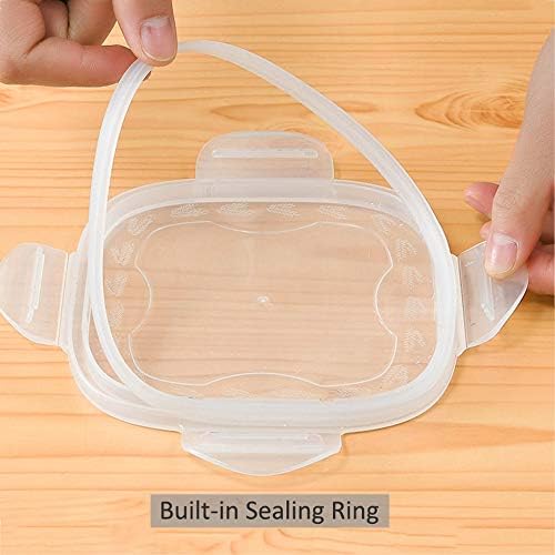 Airtight Food Storage Container, Clear Kitchen Cereal Storage
