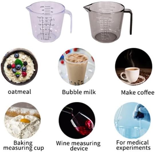 4 Cup Measuring Cups Sets,4 Sizes 150/300/600/1000ML,Liquid Measuring