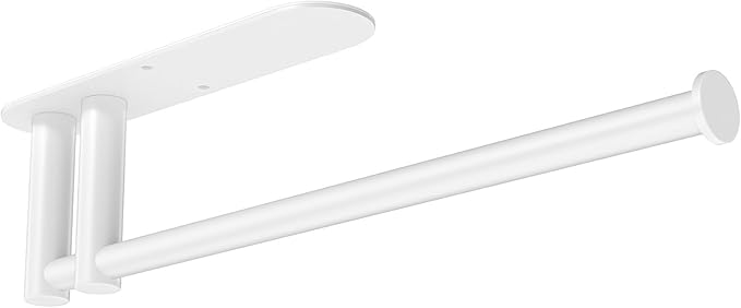 Paper Towel Holder Under Cabinet, 13Inch Self-Adhesive or Wall Paper Towel by STWWO