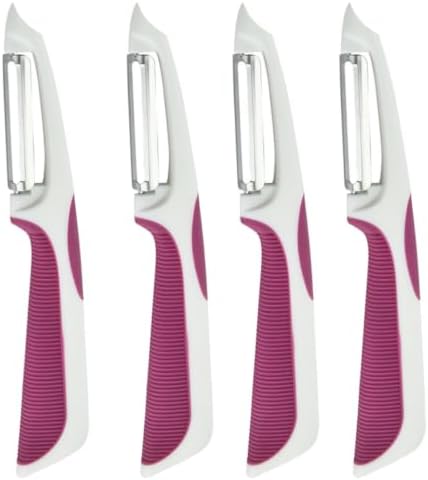Multifunction Peeler 4pcs Stainless Steel and ABS for Fruits