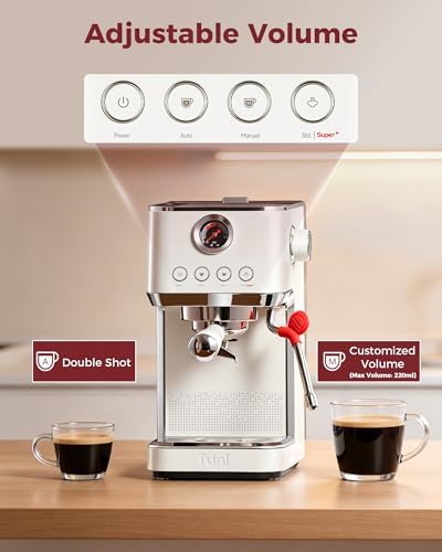 Tuni E2 Gen3 Espresso Machine with G3 64mm Grinder, Ivory