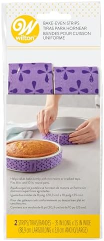 Wilton Bake Even Cake Strips, Level Cakes, 2-Piece Set
