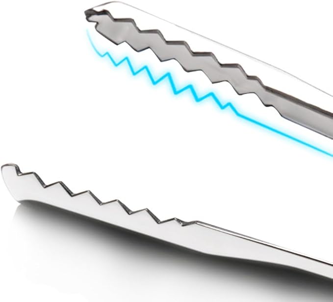 4pcs Stainless Steel Kitchen Tongs, Serving Tongs - Image 5
