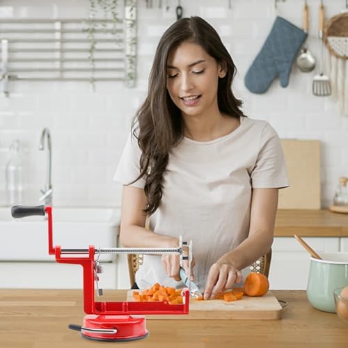 Electric Slicers,Peeler, Potato Spiral Cutter 3 in 1 Potato Peeler