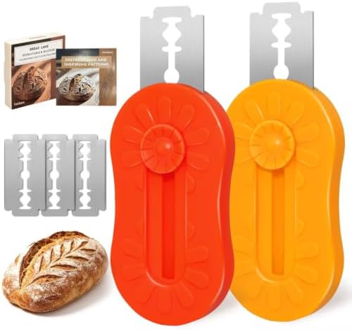 2PCS Bread Lame Sourdough Scoring Tool, Magnetic & Retractable Bread