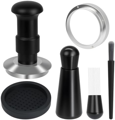 54mm Espresso Tamper Set, 5-IN-1 Espresso Accessories Kit with Coffee